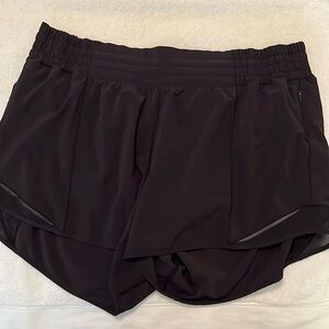 Lululemon hotty hot high rise 4” shorts. Size 14 tall
